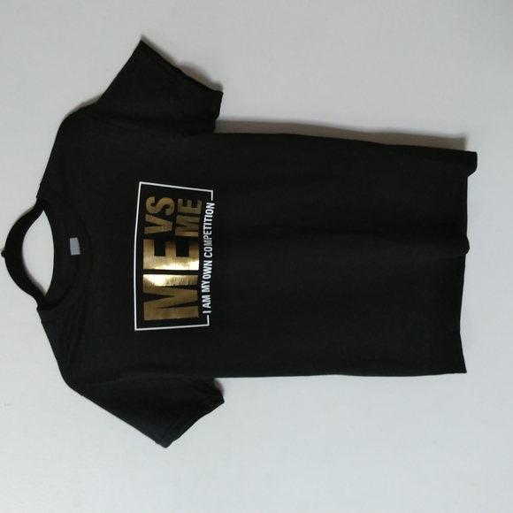 SBC Me Vs Me Short Sleeve Crew Neck Black T-Shirt - Picture 3 of 4